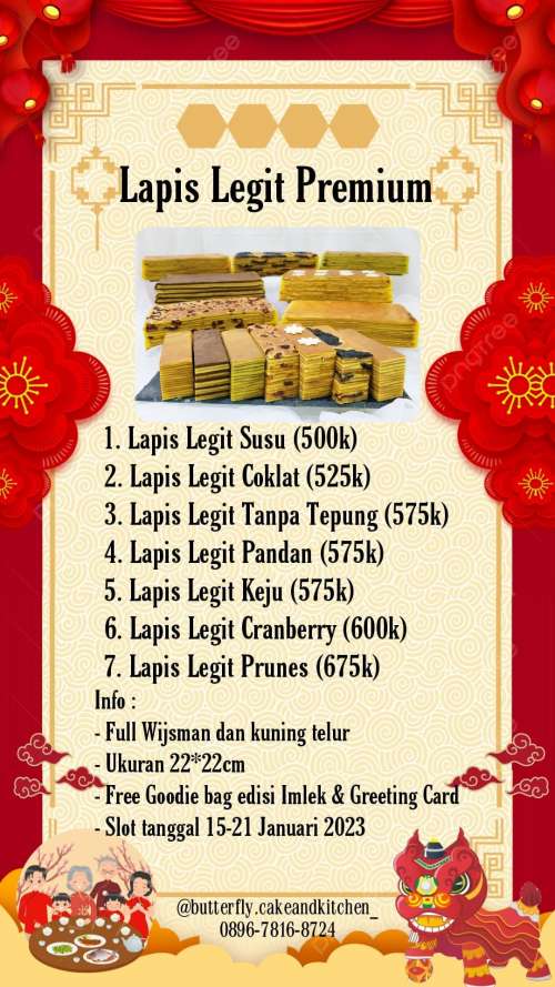 Lapis Legit Premium CNY Hampers