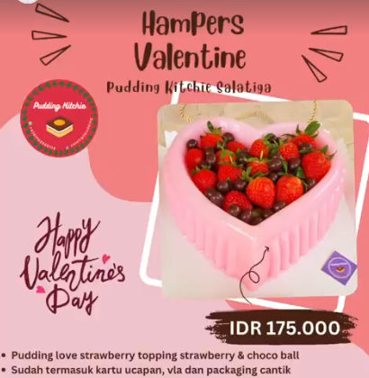 Pudding Love Strawberry