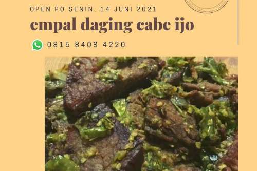 Empal Daging Cabe Ijo
