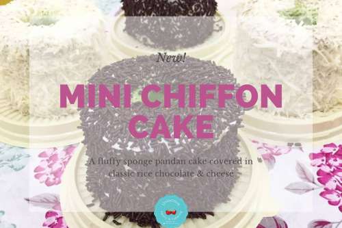 Mini chiffon cake