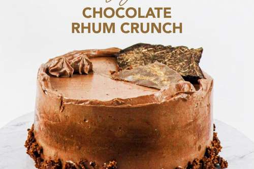 Vegan Chocolate Rhum Crunch