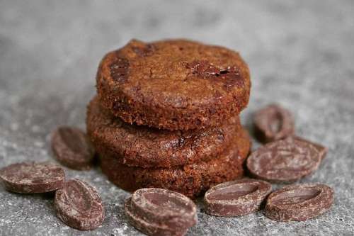 Bitterdark Chocolate Soft Cookies