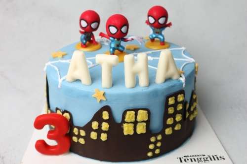 Kue Tart Kue Ulang Tahun Superhero