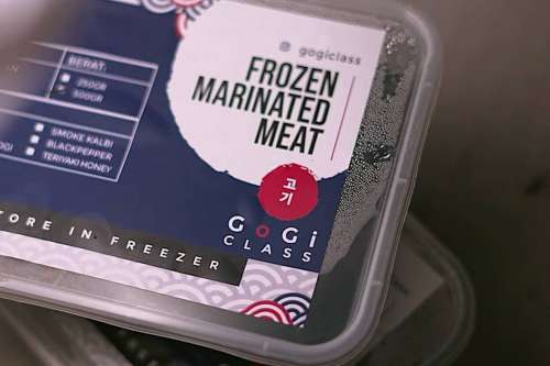 Frozen Marinated Meat
