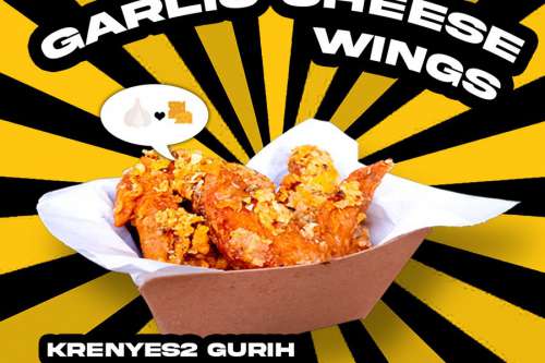 Garlic Cheese Wings