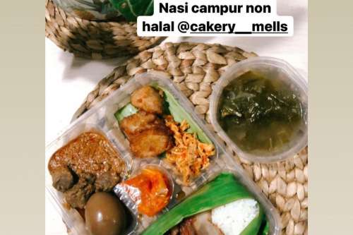 Nasi Campur Non Halal