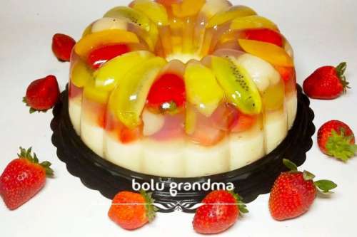 Puding Buah Campur
