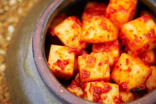 Kimchi Lobak Homemade 500gr