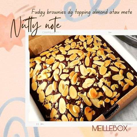 Nutty Note Fudgy Brownies