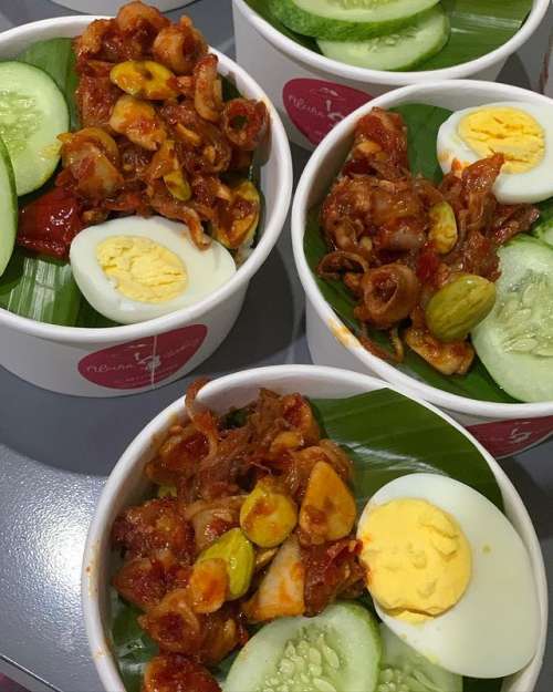 Rice Bowl Cumi /Cakalang+ Telor