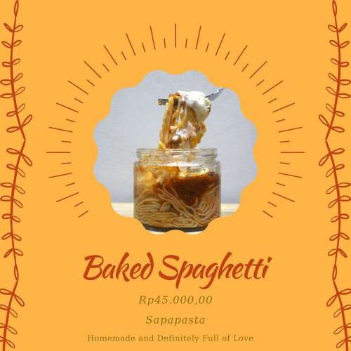 Baked Spaghetti in Jar
