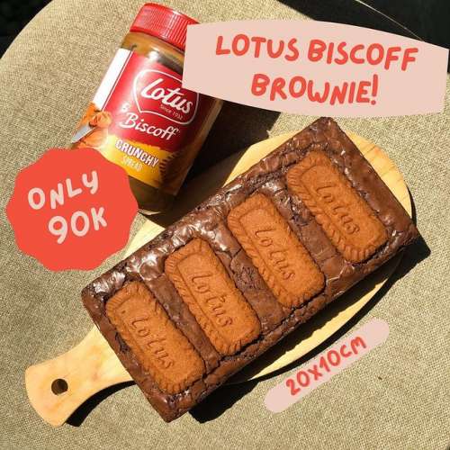 Lotus Biscoff Brownies