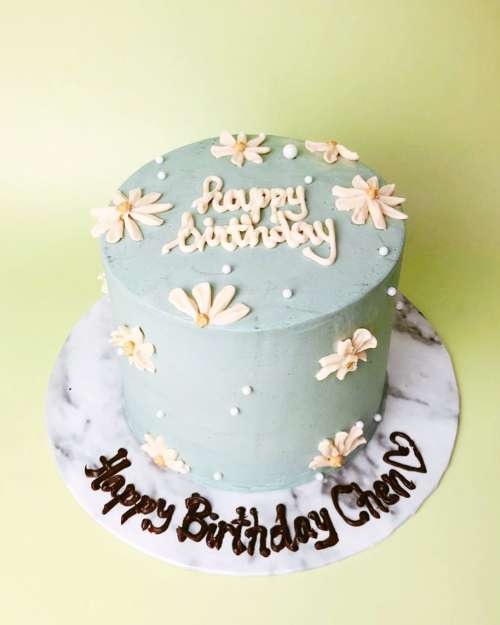 Custom Korean Birthday Cake 14cm