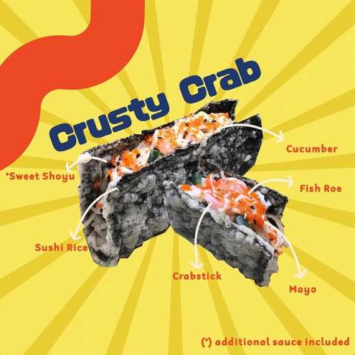 Crusty Crab Nori Taco
