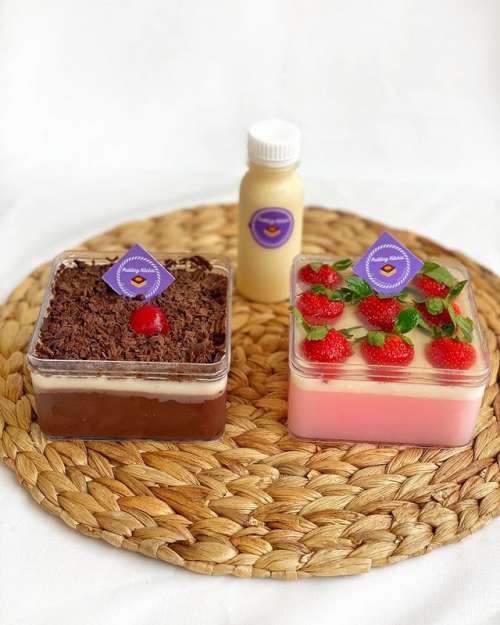 Choco And Berry Pudding
