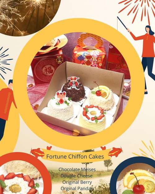 Fortune Chiffon Cake