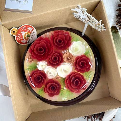 Flower Jelly Pudding