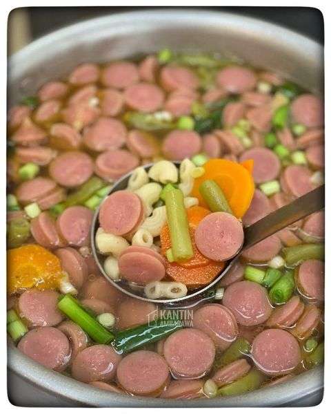 Sup Sosis Macaroni
