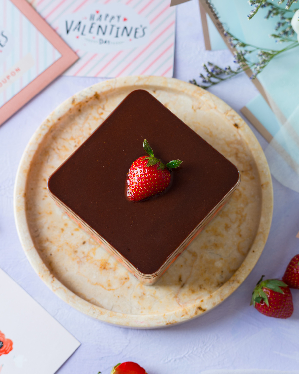 Choco-Berry Romance cake