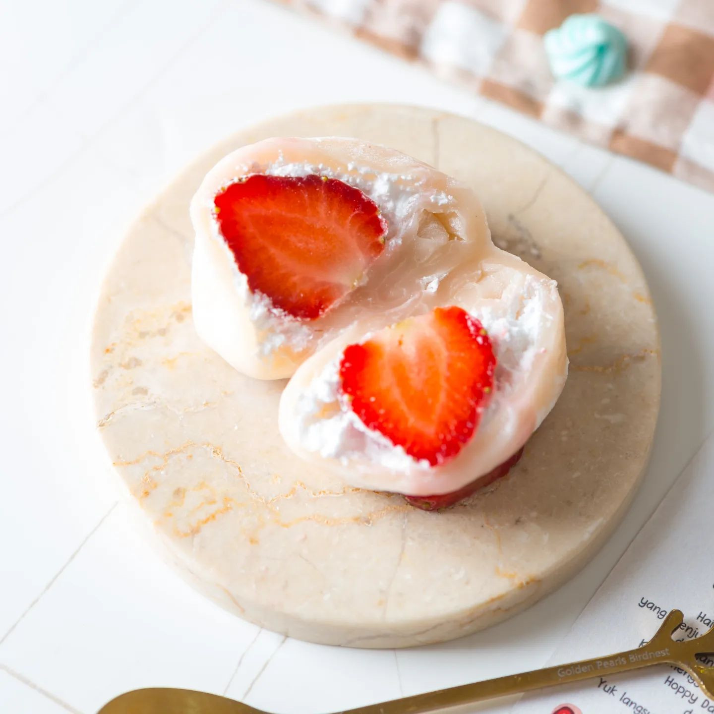 Strawberry Cream Daifuku