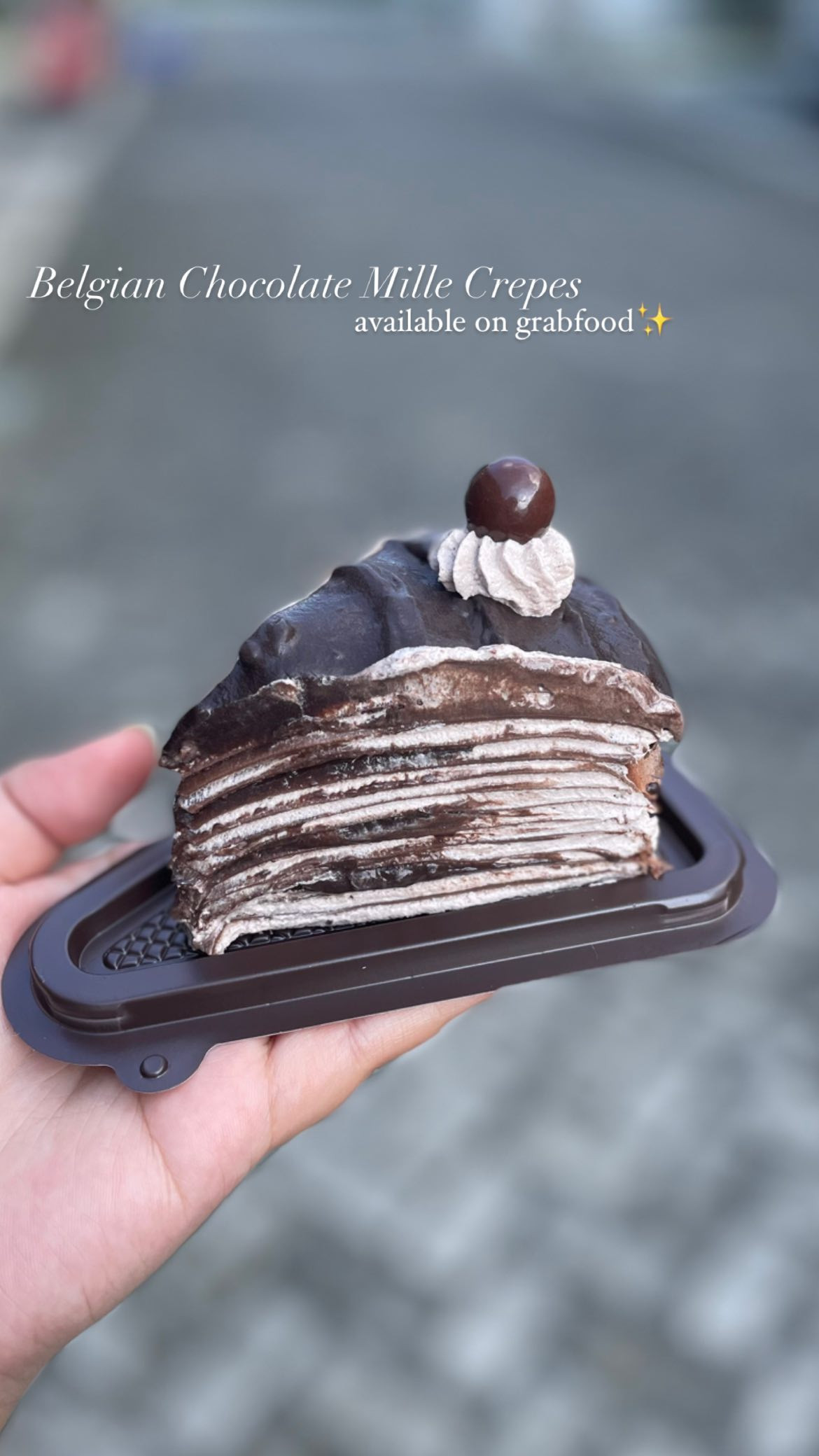 Belgian Chocolate Mille Crepes