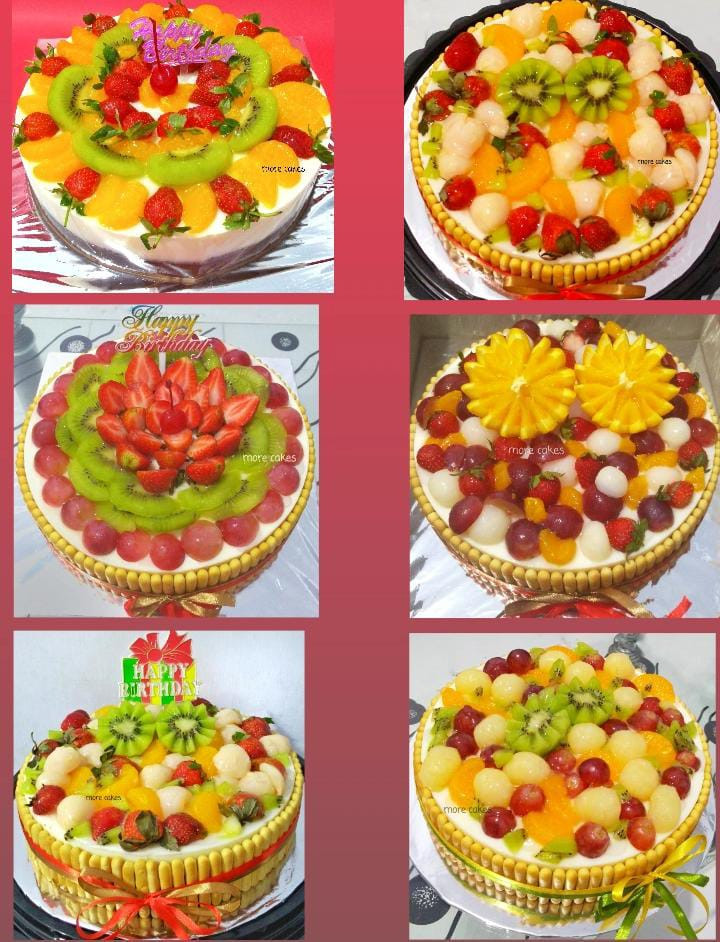 Birthday Fruit Pudding with Vla