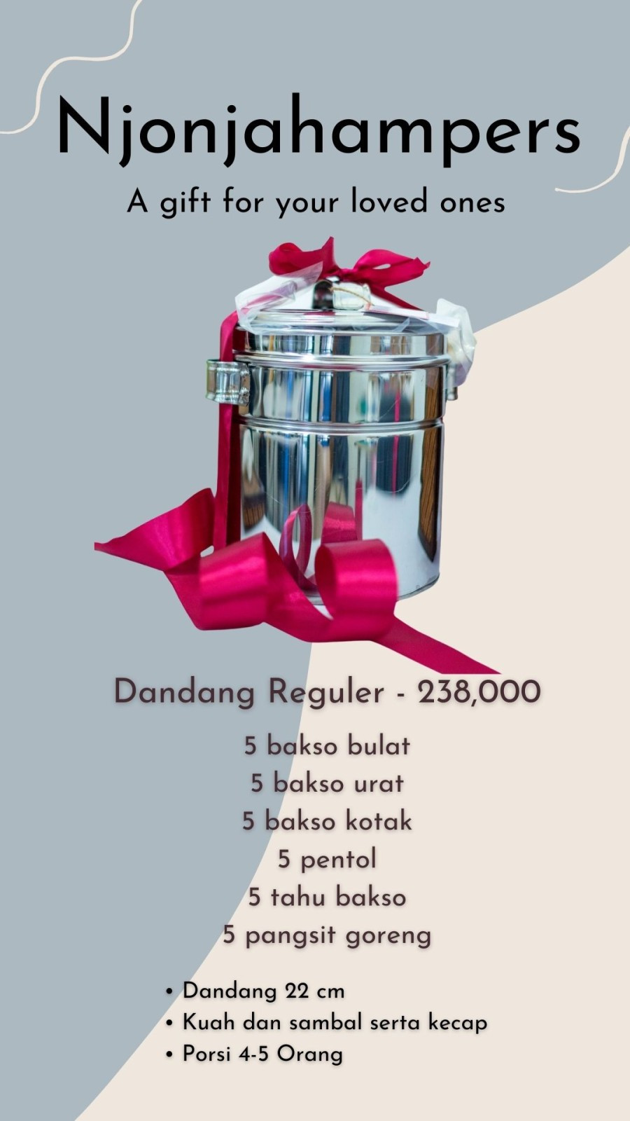 Paket Bakso Dandang Biasa Hampers