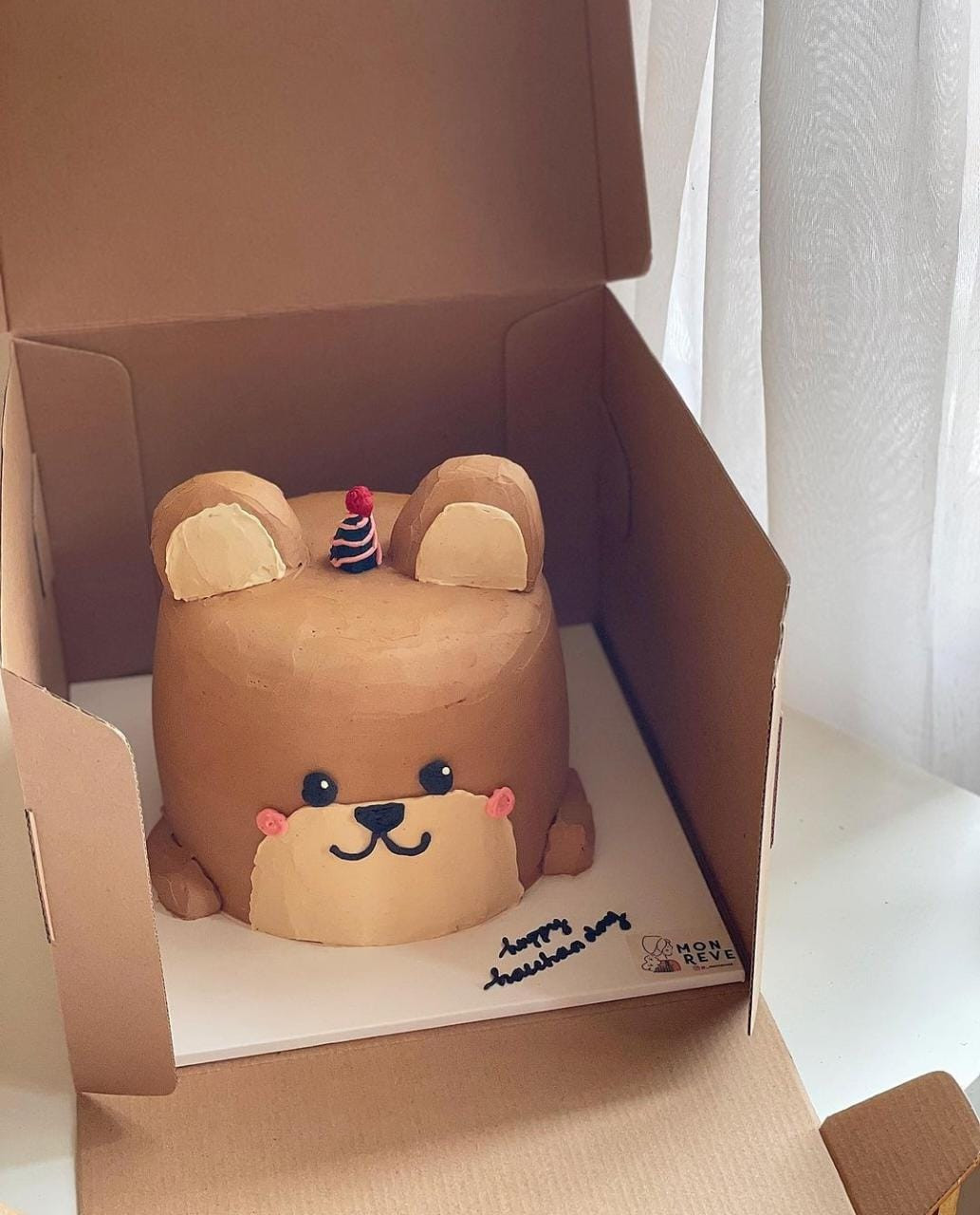 Cute 3D Bear Cake