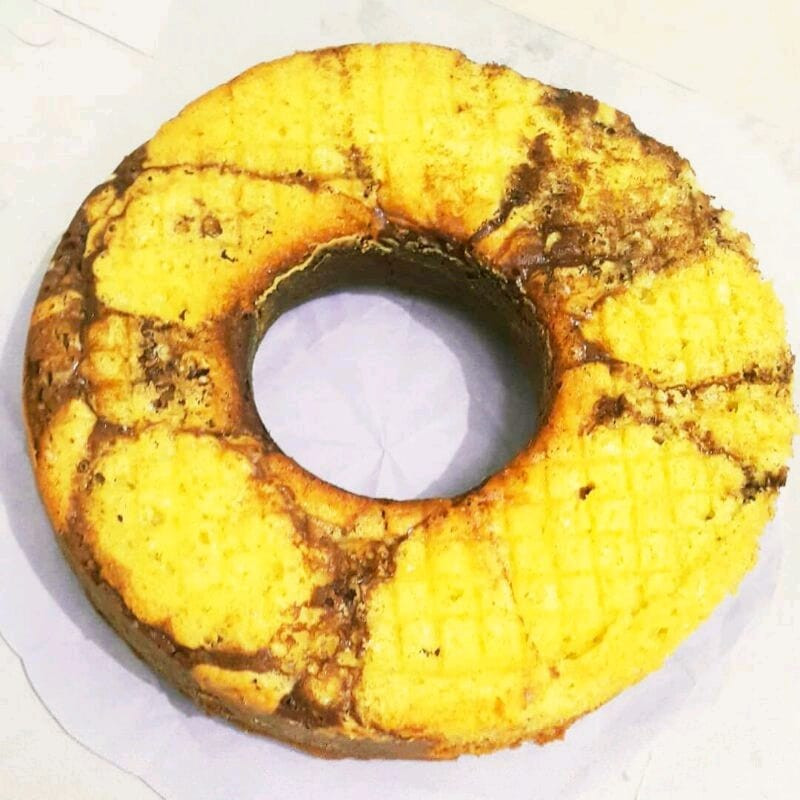 Marmer Cake Kenari