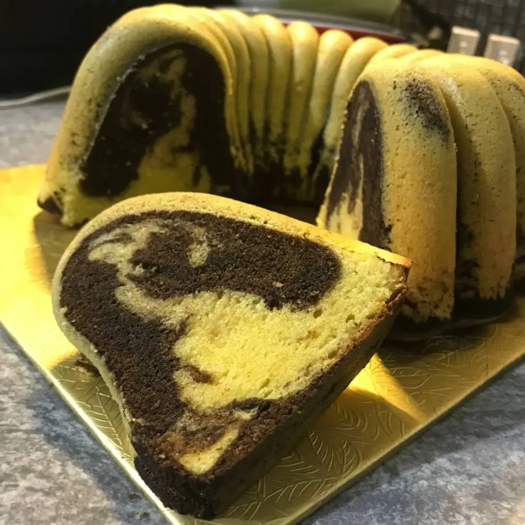 Marmer Brownies Cake