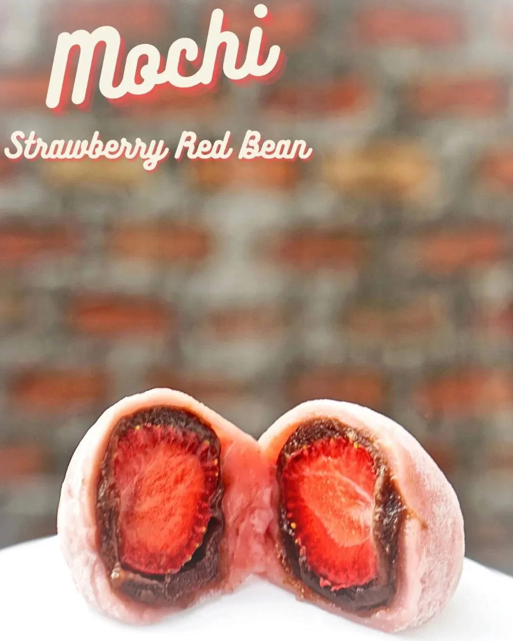 Mochi Strawberry Red Bean