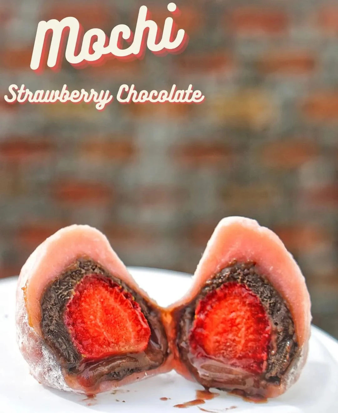 Mochi Strawberry Chocolate