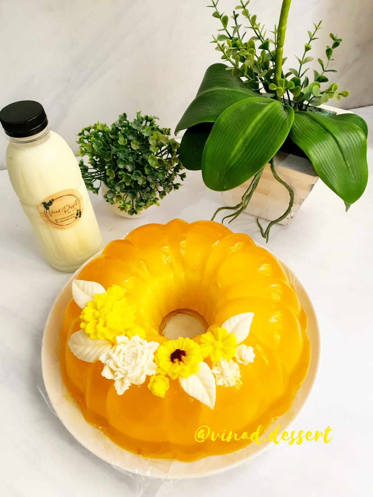 Jelly Pudding Yellow ( Orange-Mango )