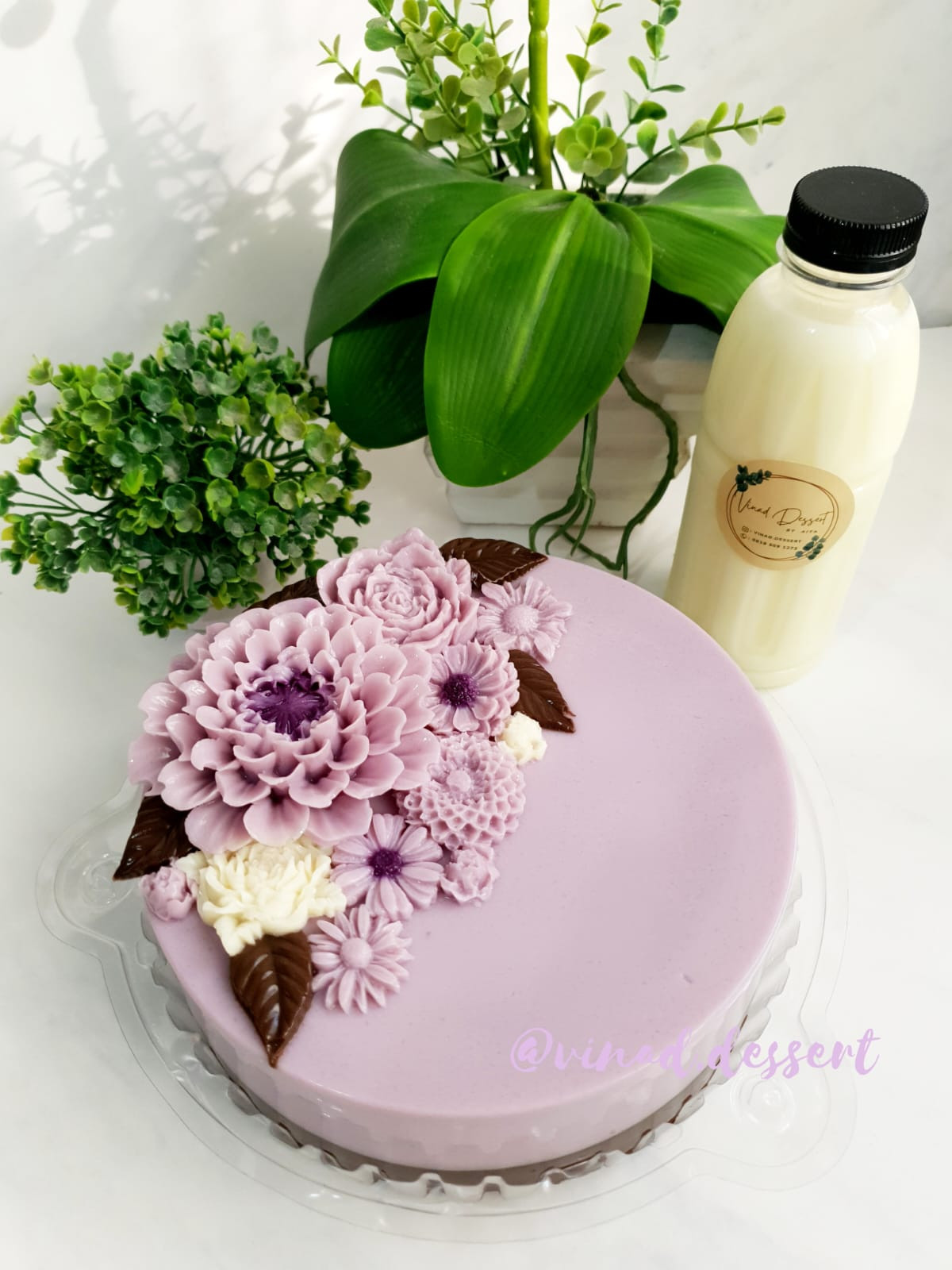 Pudding Flower Purple (Taro Choco)