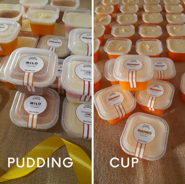 Pudding Cup Square