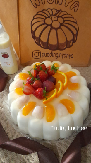 Fruity Lychee Pudding 22cm