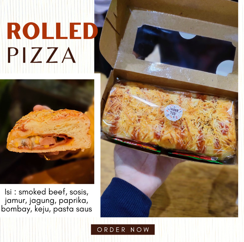 [ PO ] ROLLED PIZZA LARGE