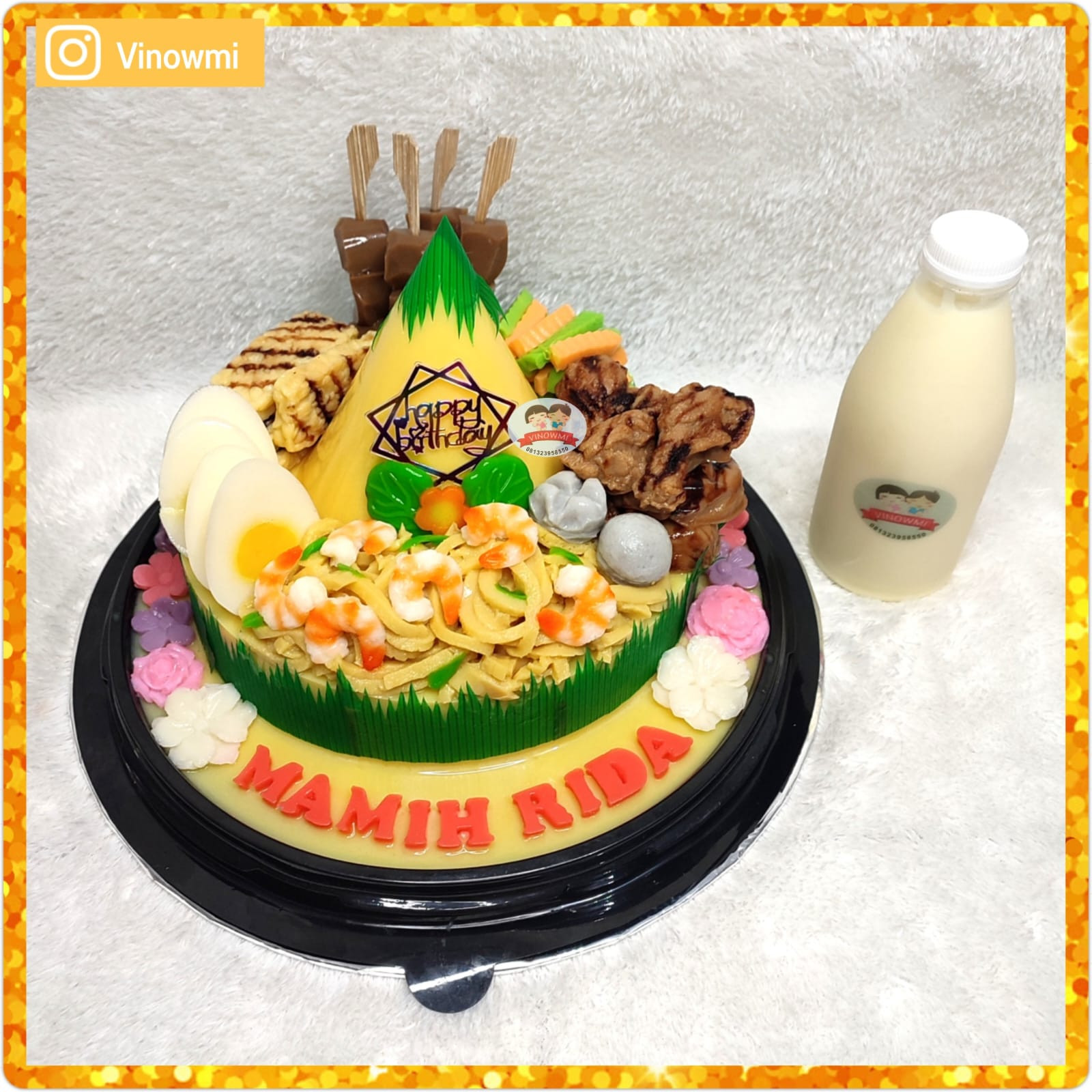 Puding Tumpeng