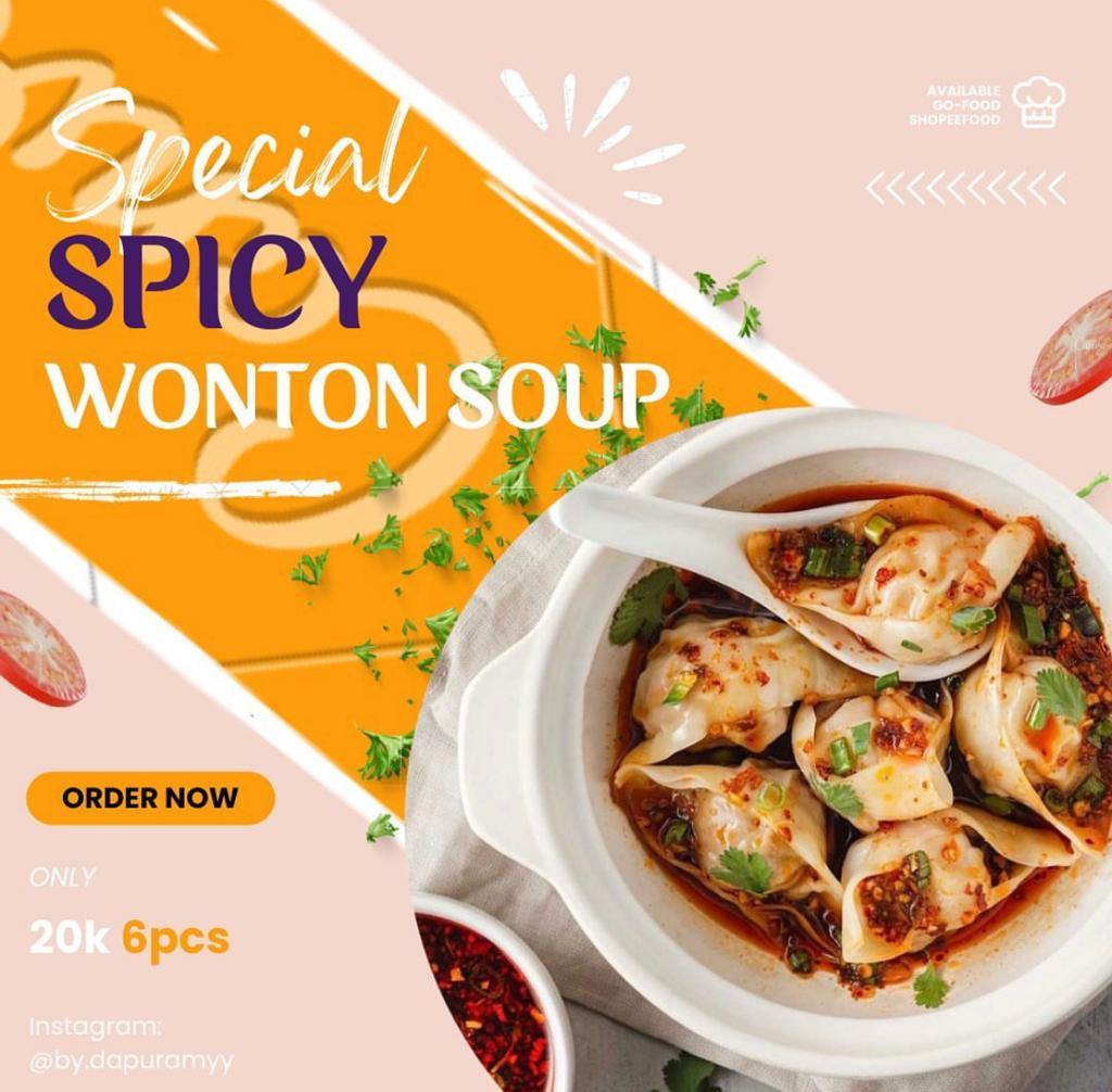 Spicy Wonton soup