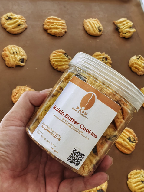 Raisin Butter Cookies (200grm)