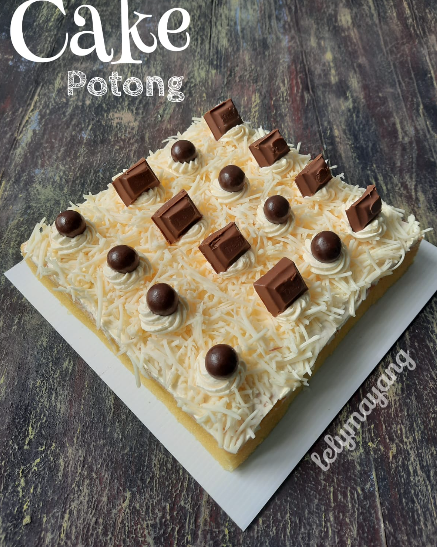 Cake Potong Vanila Keju
