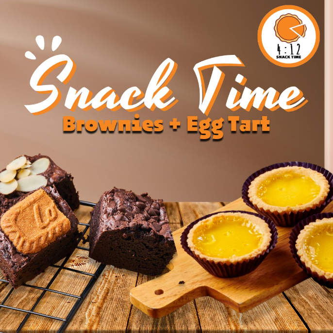 Snack Time Brownies Egg Tart