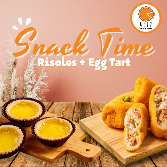Snack Time Risoles Egg Tart