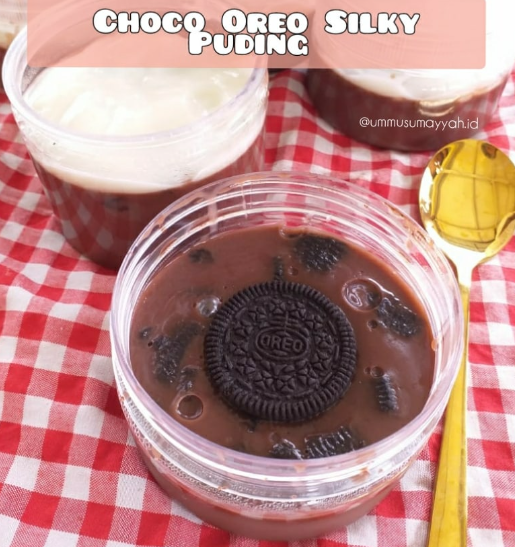 Choco Oreo Silky Pudding