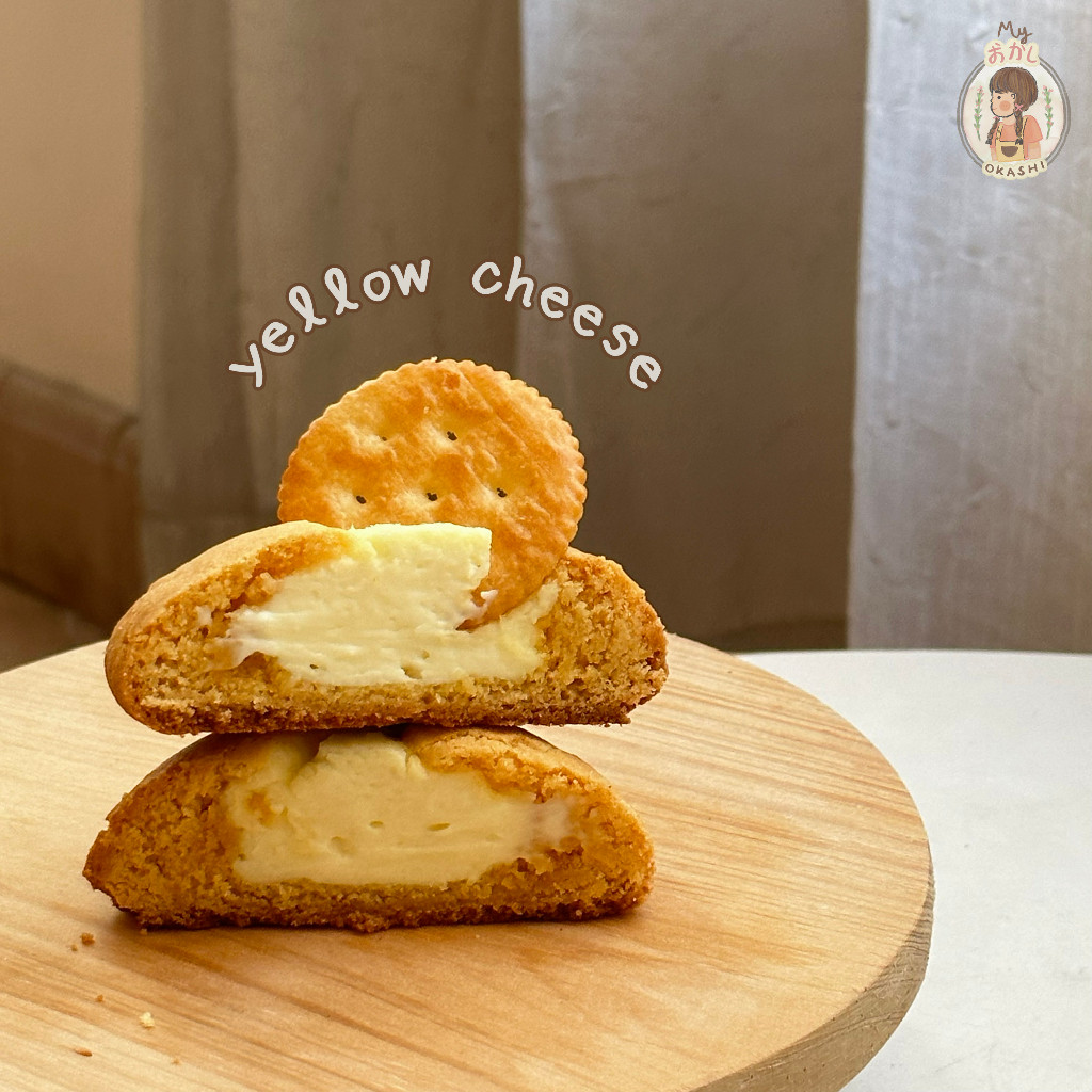 Premium Korean Soft Cookies: Yellow Cheese