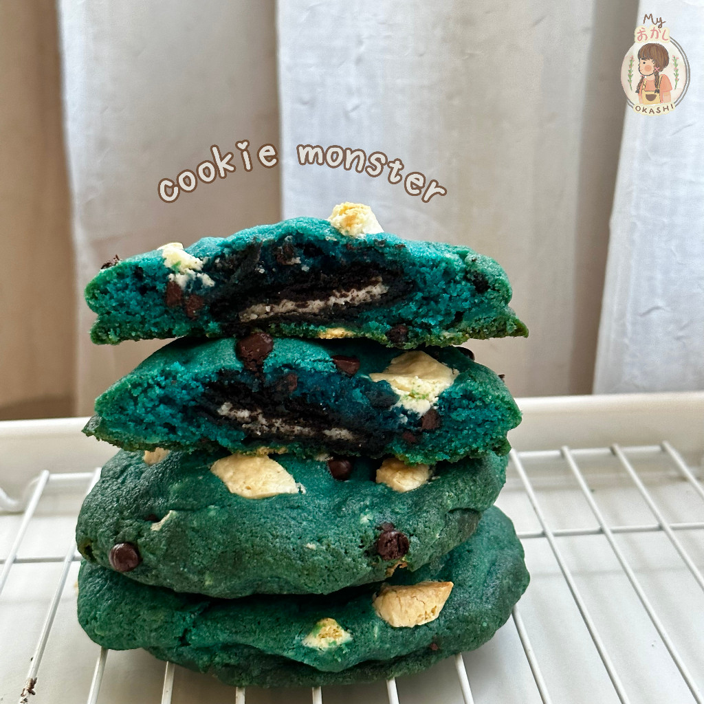 Premium Korean Soft Cookies: Cookie Monster