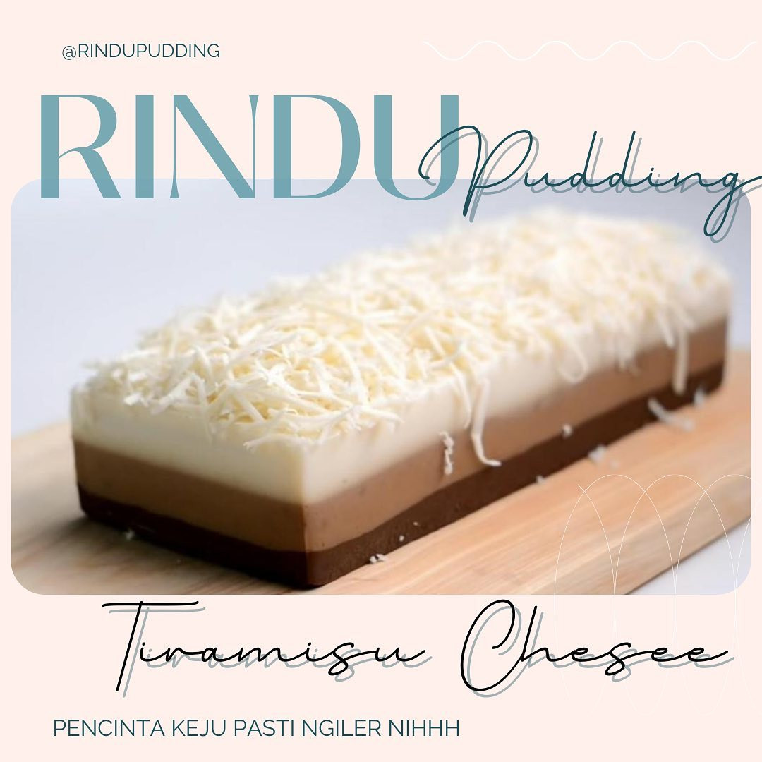 Tiramisu Cheese Pudding