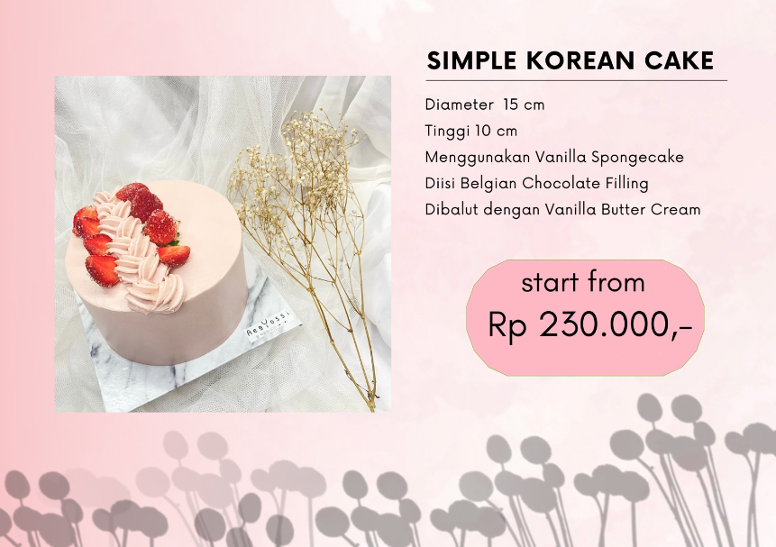 Simple Korean Cake