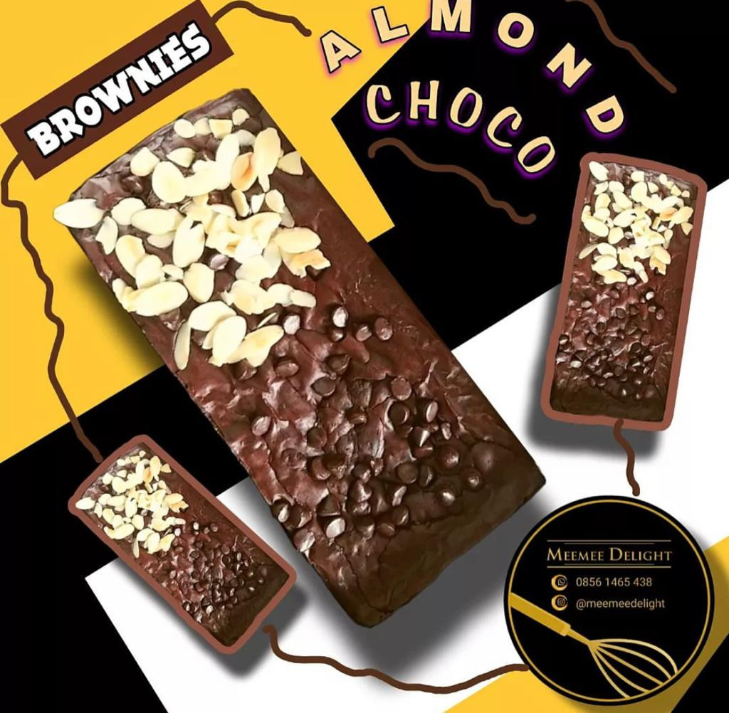 Brownies Almond Choco
