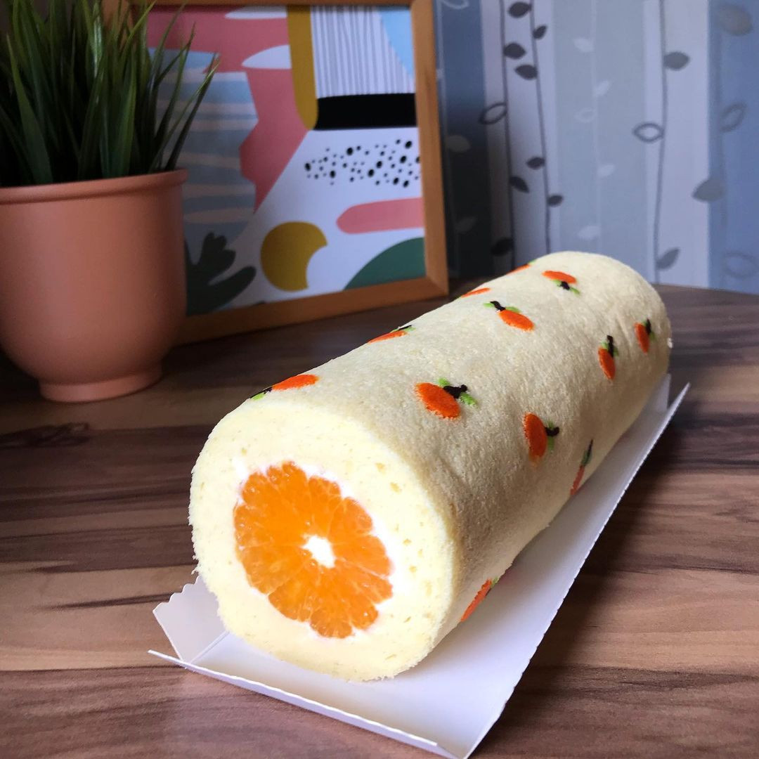 Orange Roll Cake